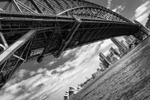 sydney bridge bw1 edit5